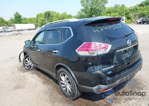 2014 Nissan Rogue S/Sl/Sv из США, поврежденный, VIN 5N1AT2MV8EC860310